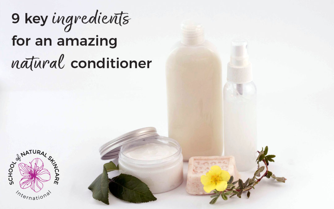 9 Key Ingredients for an Amazing Natural Conditioner