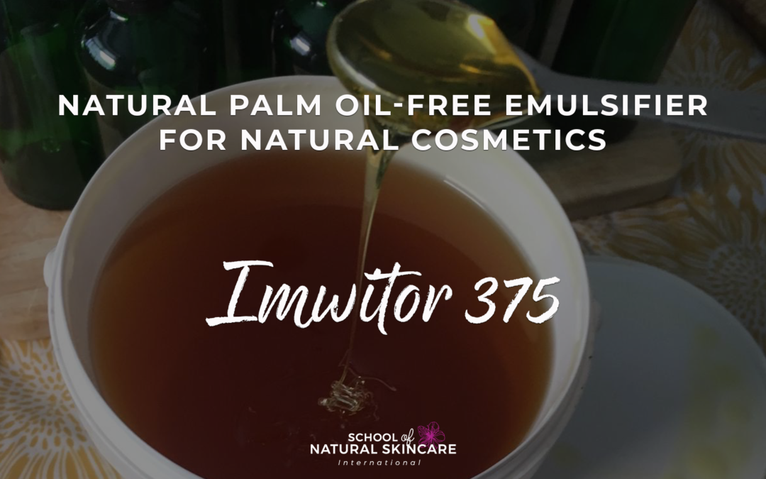 Natural Palm Oil-free Emulsifier for Natural Cosmetics: Imwitor 375