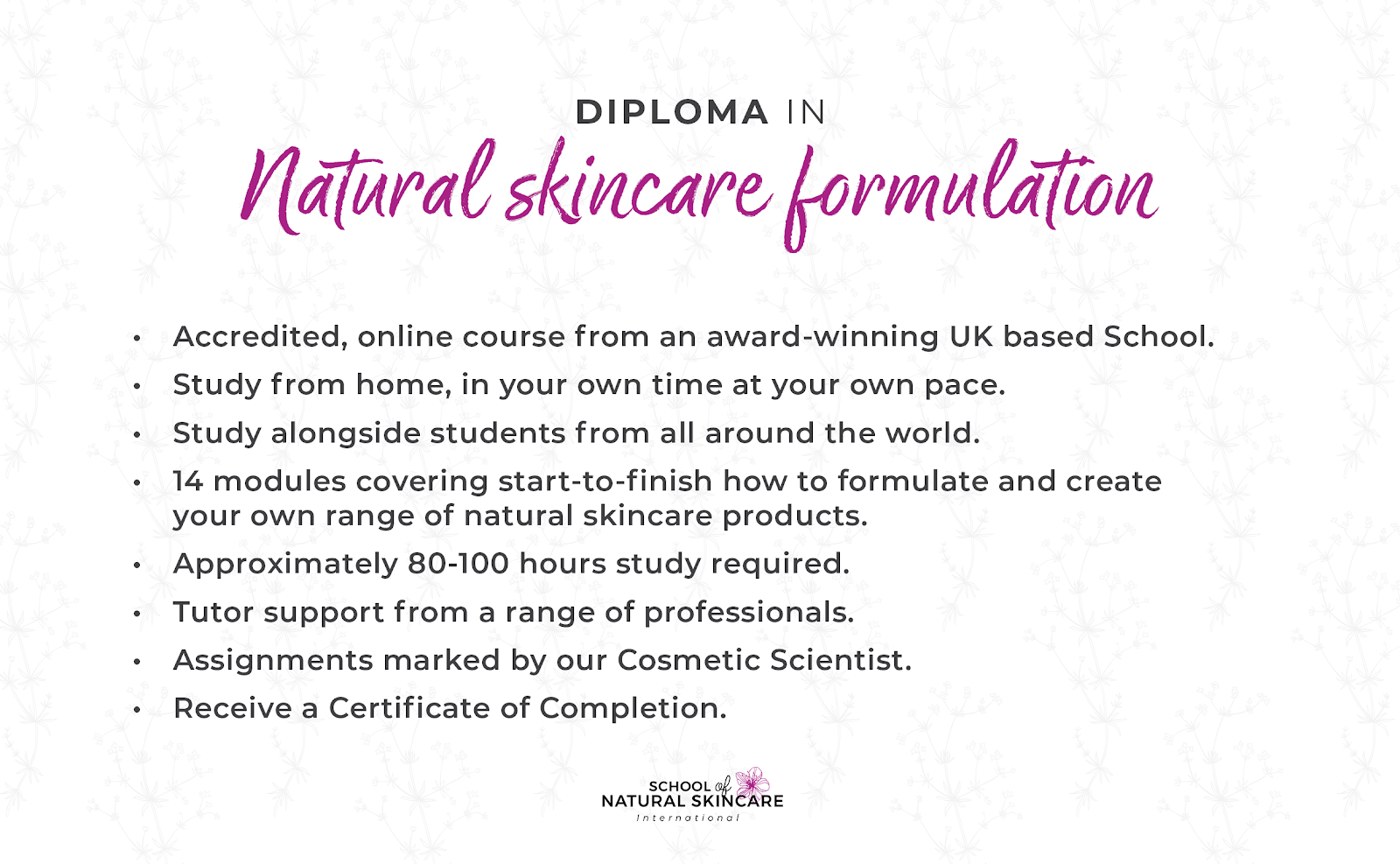 Make Your Own Cosmetics - Our Diploma Course Isn’t Just for Businesses! Skincare Formulation 