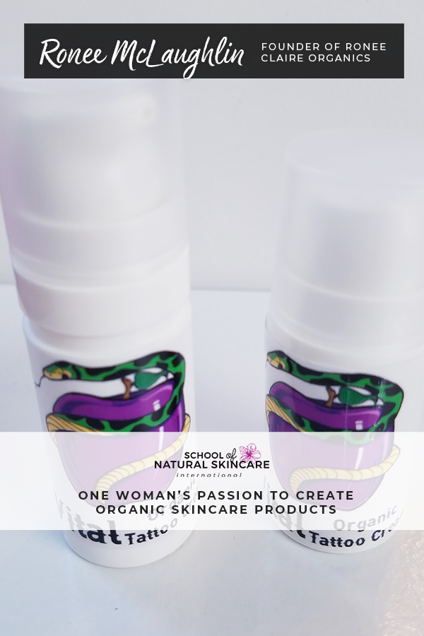 Create Organic Skincare Products: Ronée’s Story Student success stories 
